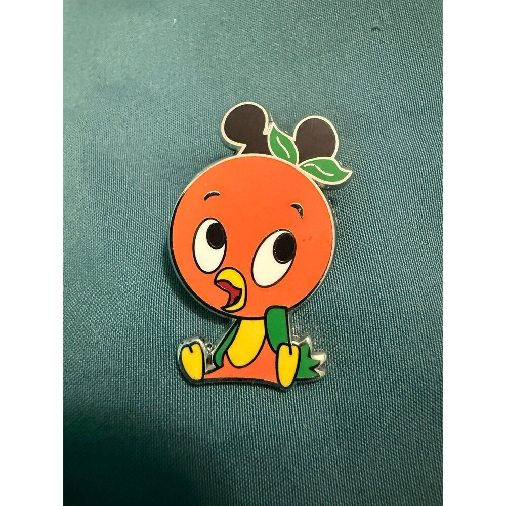 Orange Bird with Mickey Ears Hat Disney Parks pin
